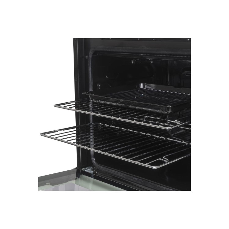 electriQ Plug In Fan Assisted Electric Single Oven - Dark Grey Steel