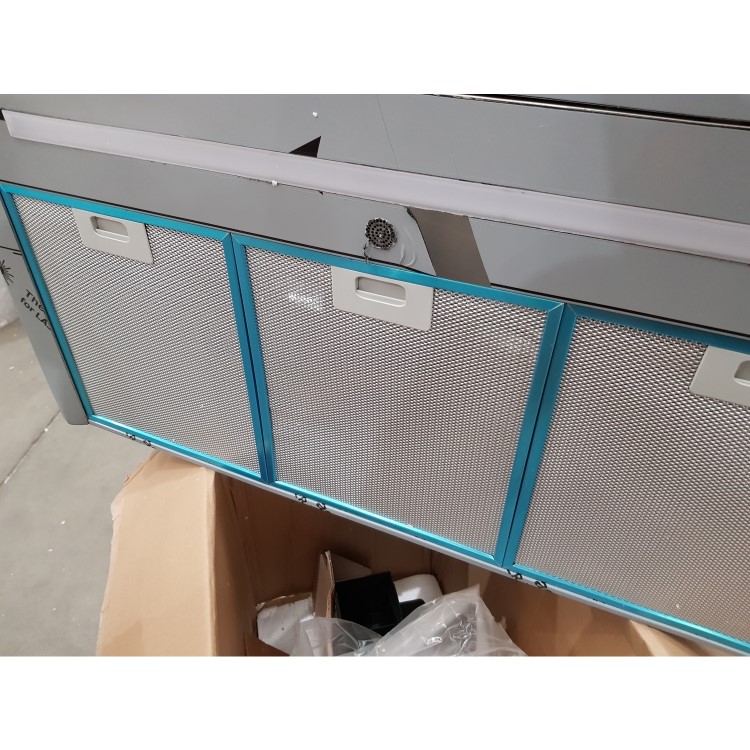 Refurbished Whirlpool WHBS92FLTK 90cm Chimney Cooker Hood Stainless Steel