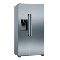 Refurbished Neff N70 KA3923IE0G 533 Litre American Fridge Freezer With Ice & Water Dispenser Anti-fingerprint Stainless Steel Doors