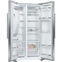 Refurbished Neff N70 KA3923IE0G Freestanding 533 Litre American Frost Free Fridge Freezer With Ice & Water Dispenser Stainless Steel