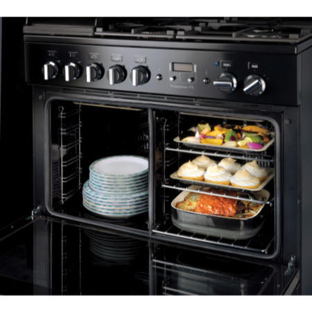 Refurbished Rangemaster Professional Plus FX 90cm Electric Induction Range Cooker - Black