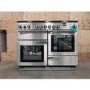 Refurbished Rangemaster Professional Deluxe 110cm Dual Fuel Range Cooker Stainless Steel