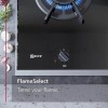 Refurbished Neff N70 T27CS59S0 75cm 5 Burner Gas on Glass Gas Hob Black