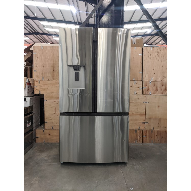 Refurbished Hisense RF750N4ISF Freestanding 578 Litre Frost Free Fridge Freezer Stainless steel