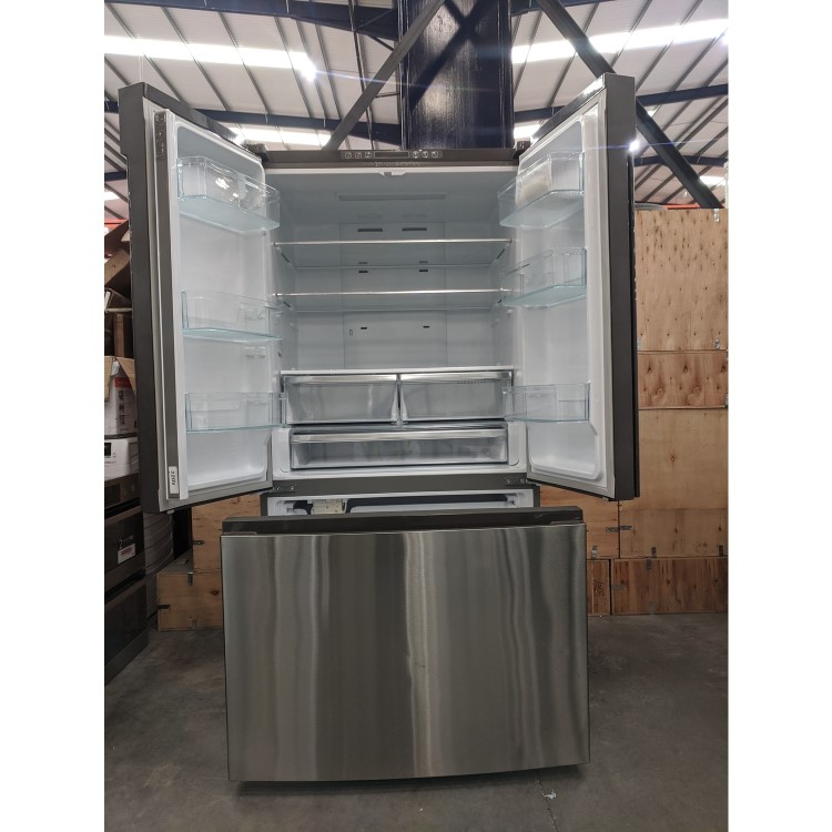 Refurbished Hisense RF750N4ISF Freestanding 578 Litre Frost Free Fridge Freezer Stainless steel