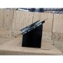 Refurbished Bosch Serie 4 DWK67CM60B 60cm Touch Control Angled Chimney Cooker Hood Black