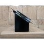 Refurbished Bosch Serie 4 DWK67CM60B 60cm Touch Control Angled Chimney Cooker Hood Black