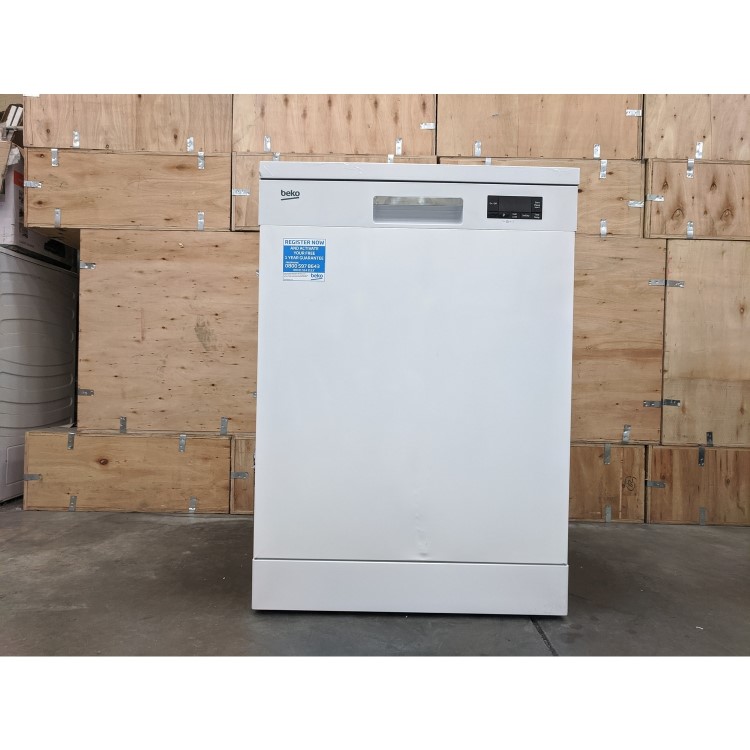 Refurbished Beko DFN16430W 14 Place Freestanding Dishwasher White