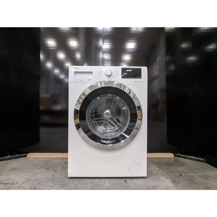 Refurbished Beko WX84044E0W Freestanding 8KG 1400 Spin Washing Machine White