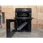 Refurbished Hotpoint HAG60K 60cm Double Oven Gas Cooker Black