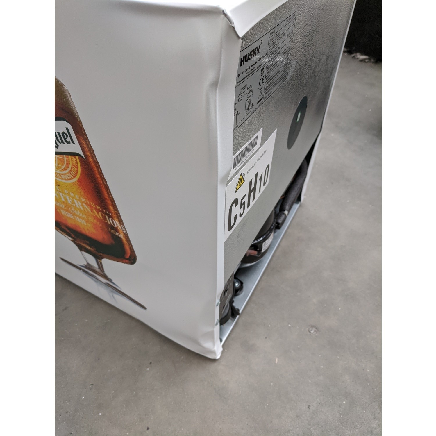 husky san miguel fridge