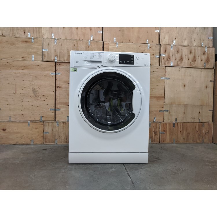 Refurbished Hotpoint RDGE9643WUK Freestanding 9/6KG 1400 Spin Washer Dryer White