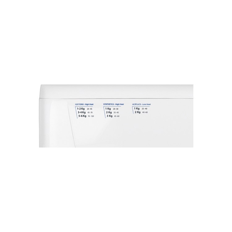 Refurbished Hotpoint TVHM80CP 8kg Freestanding Vented Tumble Dryer White
