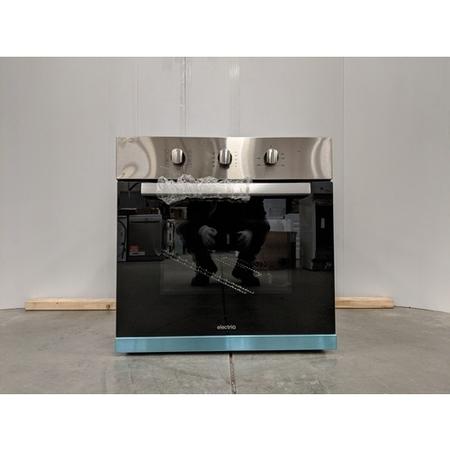 Refurbished electriQ EQOVENM2 Plug In Electric Fan Assisted Single Oven Stainless Steel