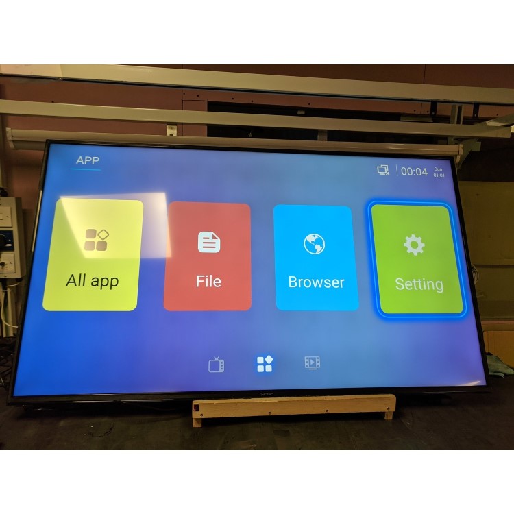 Refurbished Qantec 65" 4K Ultra HD LED Smart TV