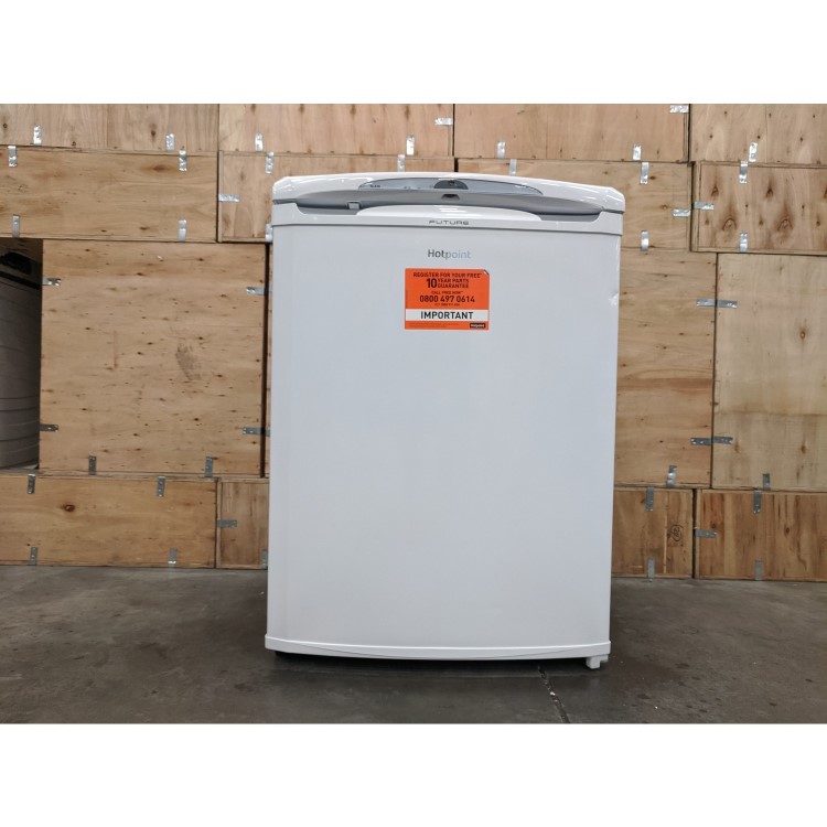 Refurbished Hotpoint RLA36P1 Freestanding 150 Litre Under Counter Fridge White