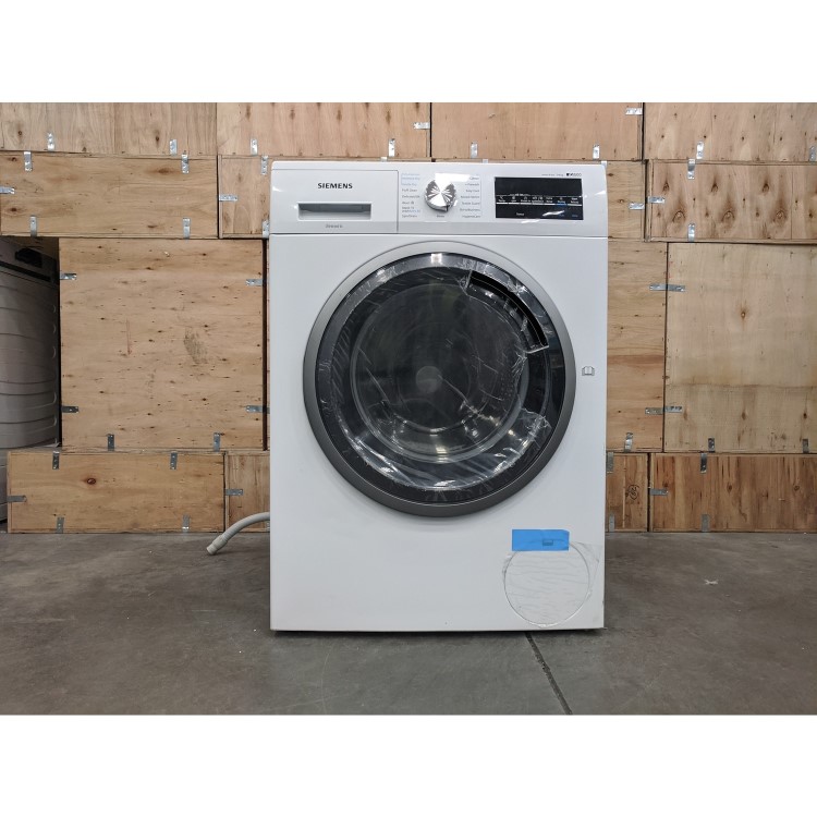 Refurbished Siemens iQ500 WD15G422GB Freestanding 7/4KG 1500 Spin Washer Dryer White