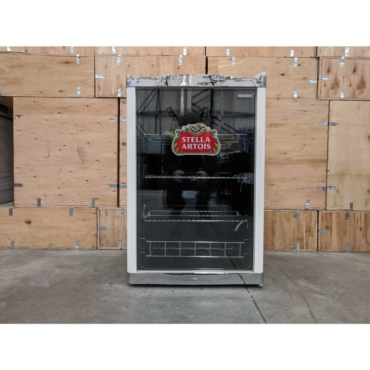Refurbished Husky Stella HU218 122 Litre Undercounter Drink Fridge White