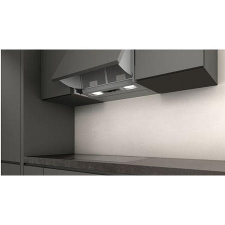 Refurbished Neff N30 D61MAC1X0B 60cm Integrated Cooker Hood Silver
