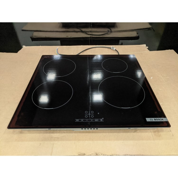Refurbished Bosch Serie 4 PUE611BB5E 60cm Touch Control 4 Zone Induction Hob