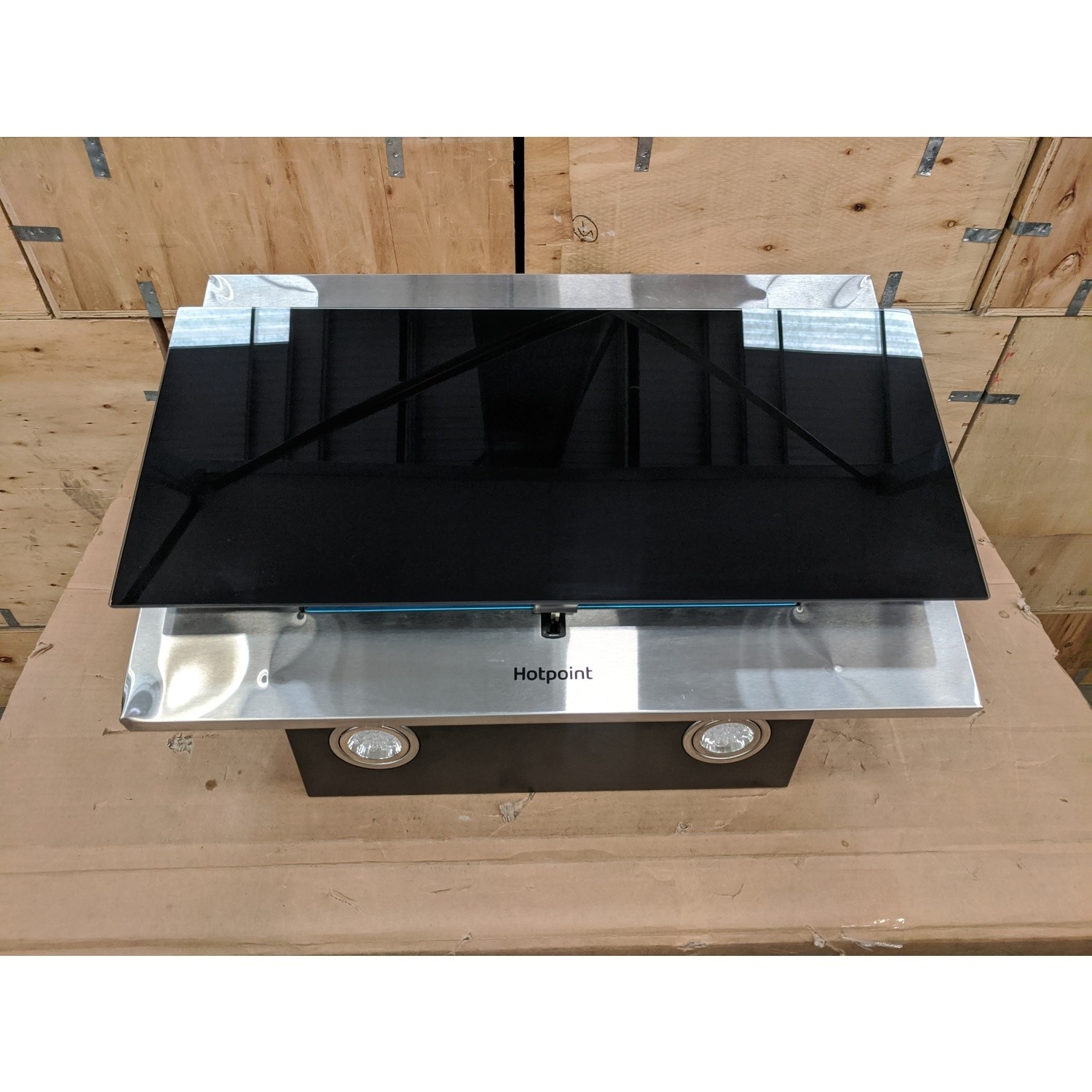 Refurbished Hotpoint PHVP64FALK 60cm Angled Cooker Hood BuyItDirect.ie
