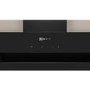 Refurbished Neff N50 D65IHM1S2B 60cm Angled Cooker Hood Black