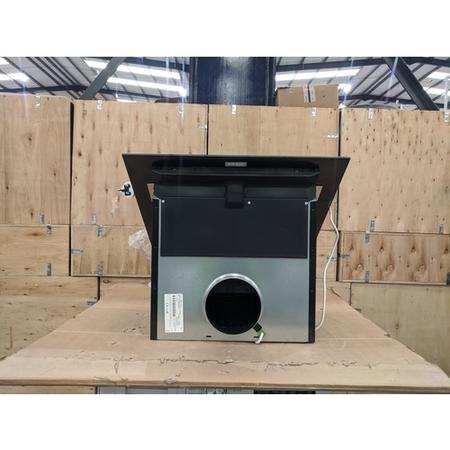 Refurbished Neff N50 D65IHM1S2B 60cm Angled Cooker Hood Black