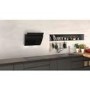Refurbished Neff N50 D65IHM1S2B 60cm Angled Cooker Hood Black