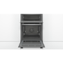 Bosch Series 6 Built In Electric Double Oven - Stainless Steel