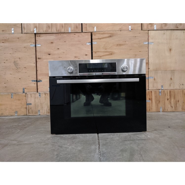 Refurbished Bosch Serie 6 CMA585GS0B Built In 44L with Grill 900W Combination Microwave Oven Stainless Steel