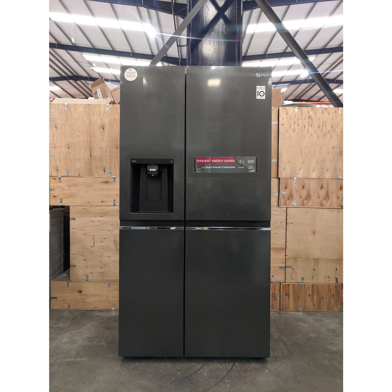 Refurbished LG GSLV70MCTF Freestanding 635 Litre American Fridge