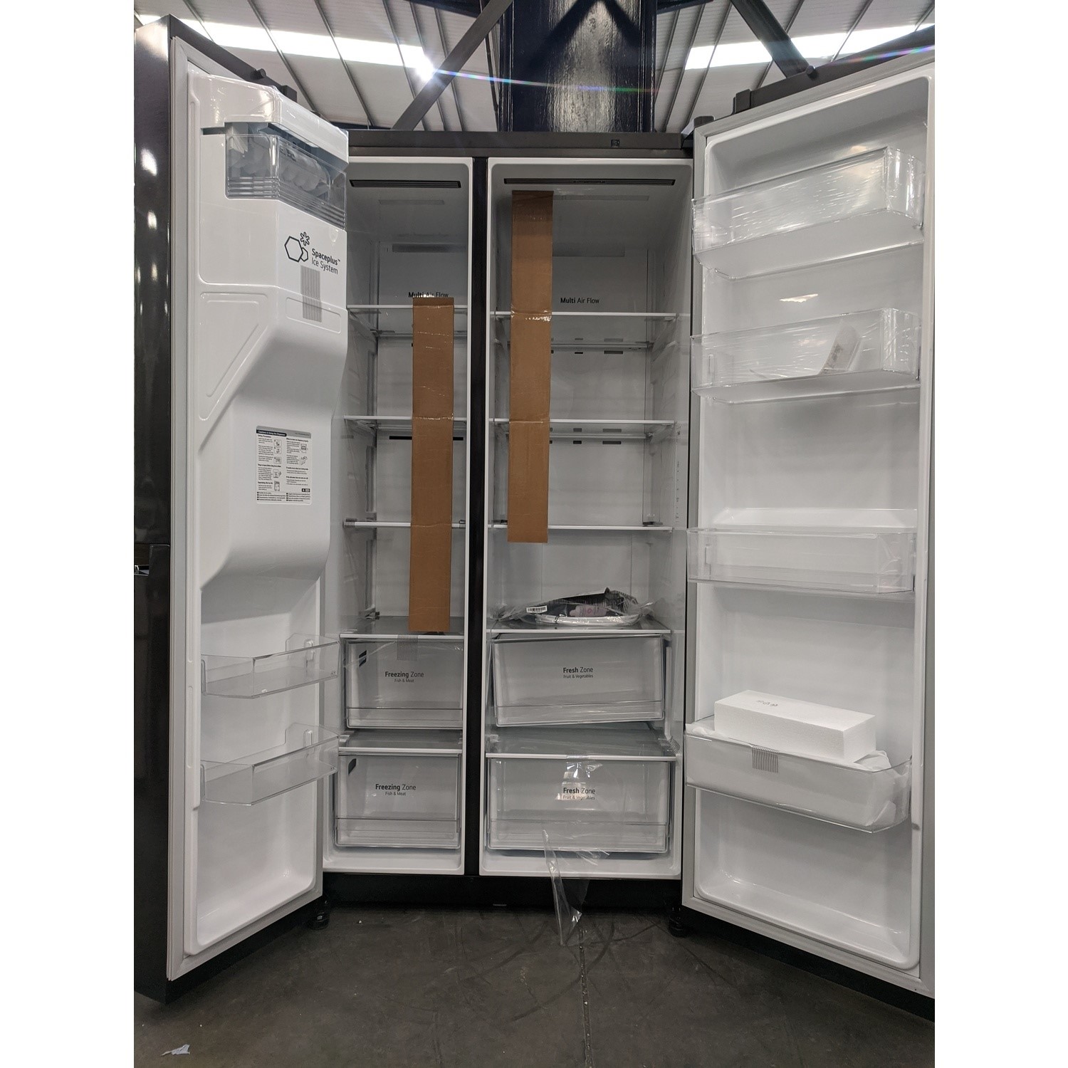 Refurbished LG GSLV70MCTF Freestanding 635 Litre American Fridge