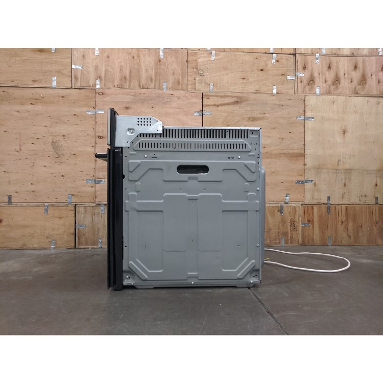 Refurbished Hisense BSA5221AXUK 60cm Single Built In Electric Oven with Steam Function and Steam Cleaning Stainless Steel