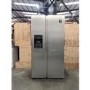 Refurbished Hisense RS694N4TCF 562 Litre American Fridge Freezer Stainless Steel
