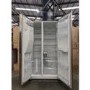 Refurbished Hisense RS694N4TCF 562 Litre American Fridge Freezer Stainless Steel