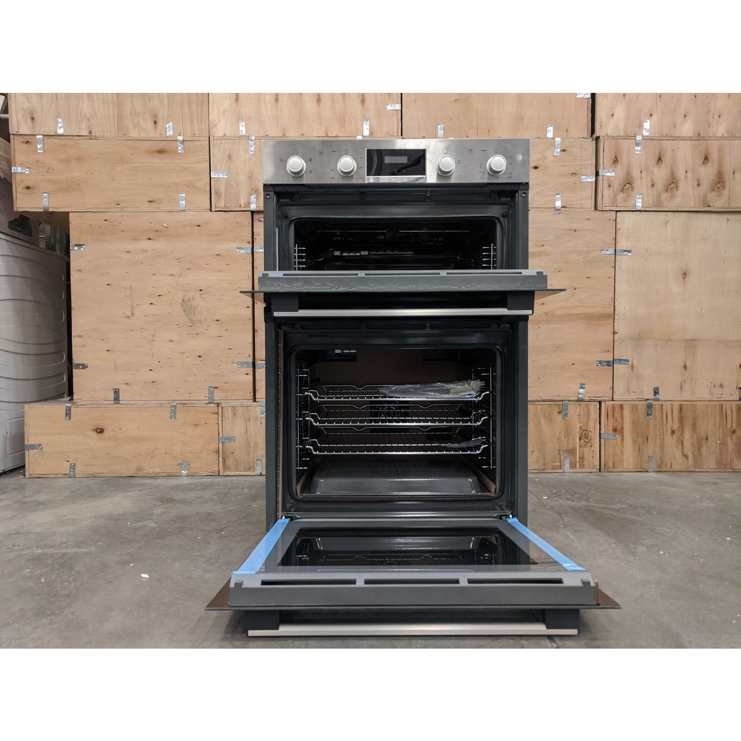 Refurbished Bosch Serie 2 MHA133BR0B 60cm Double Built In Electric Oven