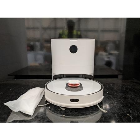 Refurbished Xiaomi Eve Plus Robot Vacuum Cleaner with Laser Navigation and Large Dust Collector for Carpets Hard Floor and Mopping