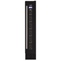 Refurbished Amica AWC150BL Freestanding 6 Bottle Wine Cooler Black