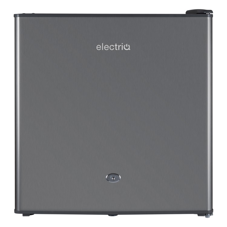Refurbished electriQ eiQTTDFSVE 45 Litre Table Top Drinks Fridge Stainless Steel