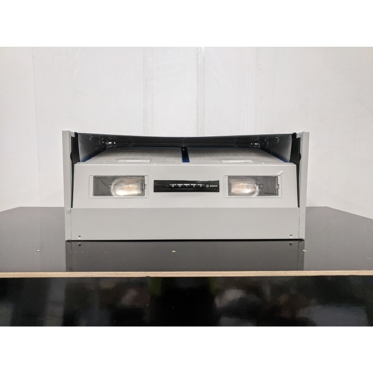 Refurbished Bosch Serie 2 DEM63AC00B 60cm Integrated Cooker Hood Silver