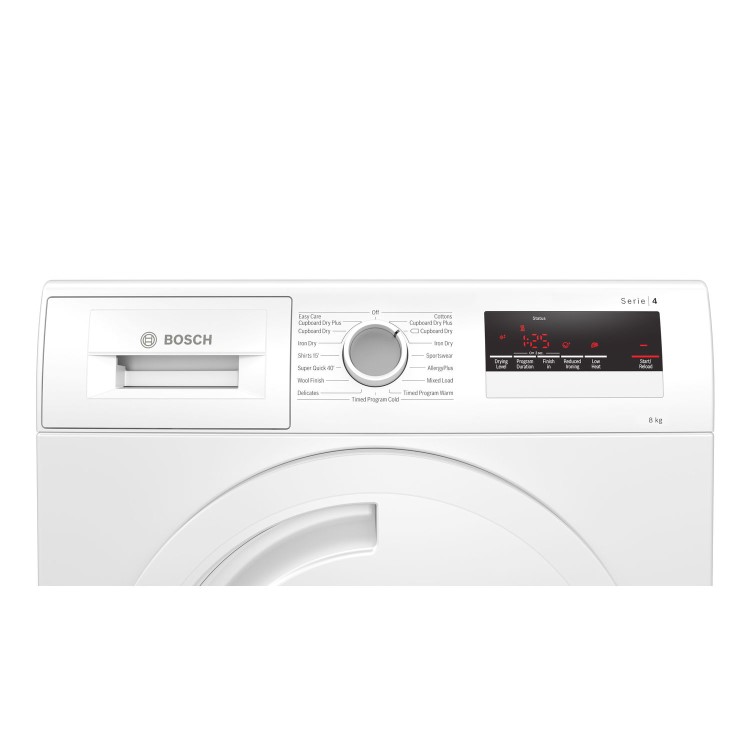 Refurbished Bosch WTN83201GB Serie 4 8kg Freestanding Condenser Tumble Dryer - White