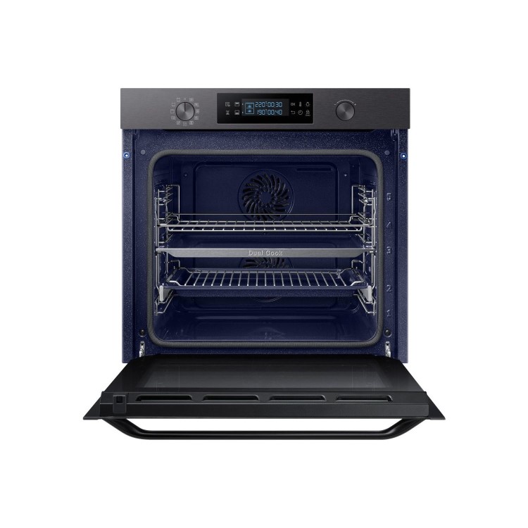 Refurbished Samsung NV75K5571RM 60cm Single Built In Electric Oven Black