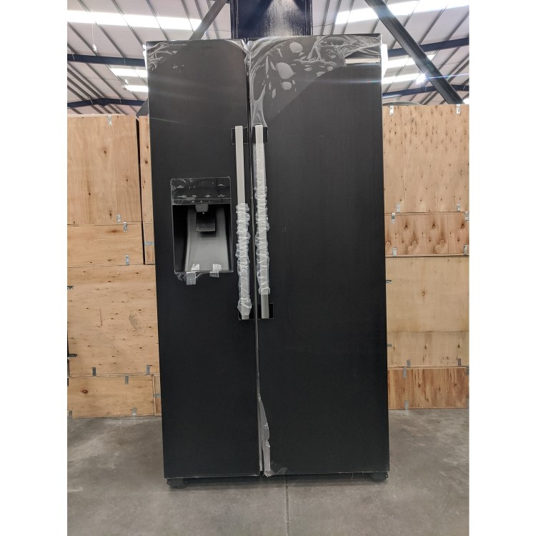 Refurbished Bosch Series 6 KAD93VBFPG Freestanding 533 Litre Frost Free American Fridge Freezer Black