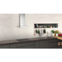 Refurbished Neff N30 D94ABC0N0B 90cm Chimney Cooker Hood With Curved Glass Canopy Stainless Steel