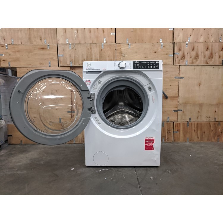 Refurbished Hoover Wash 500 HW410AMC1-80 Freestanding 10KG 1400 Spin Washing Machine White