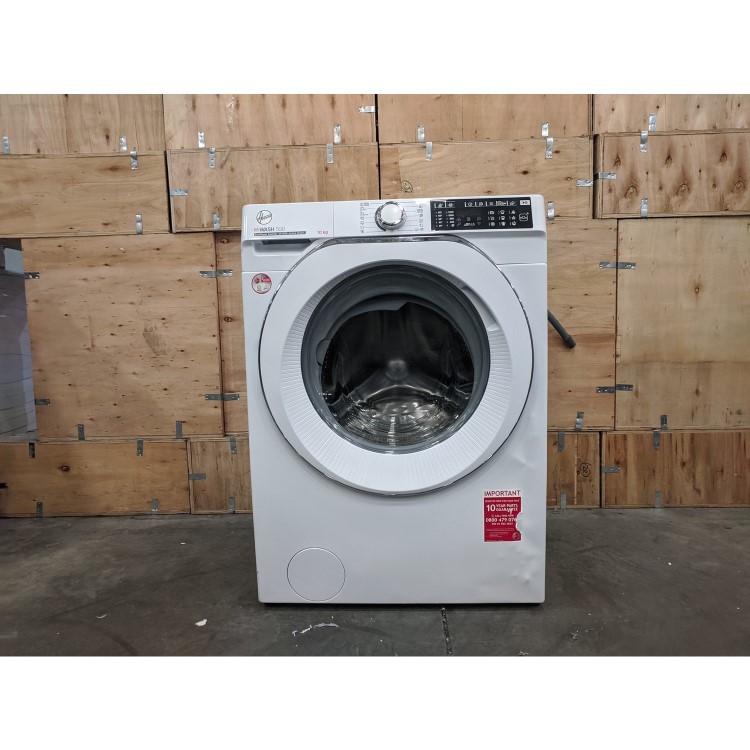 Refurbished Hoover Wash 500 HW410AMC1-80 Freestanding 10KG 1400 Spin Washing Machine White