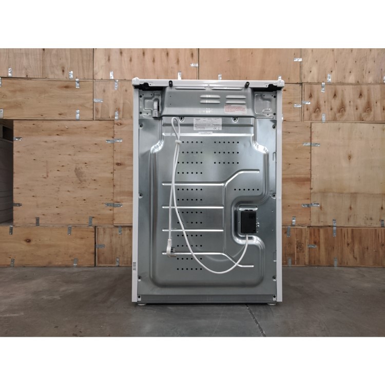 Refurbished Hotpoint HAG60P 60cm Double Oven Gas Cooker White