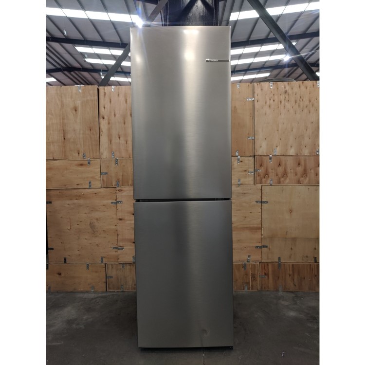 Refurbished Bosch KGN27NLFAG Freestanding 255 Litre 50/50 Fridge Freezer Stainless Steel