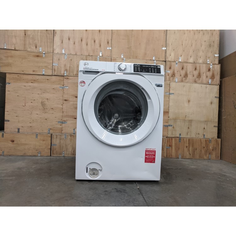 Refurbished Hoover H-Wash 500 HW414AMC1-80 Freestanding 14KG 1400 Spin Washing Machine White