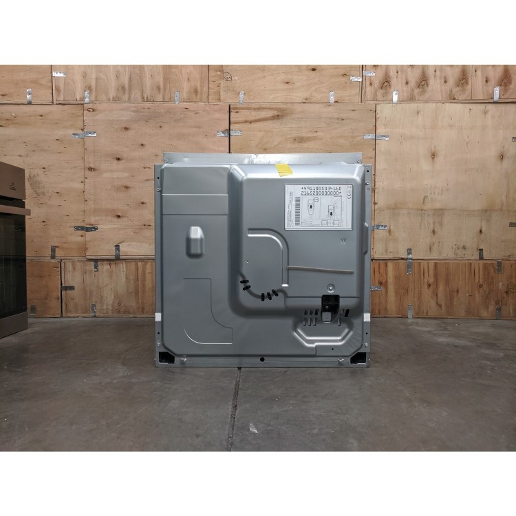 Refurbished Bosch Series 4 HBS573BS0B Pyrolytic Self Cleaning 60cm Single Built In Electric Oven Stainless Steel